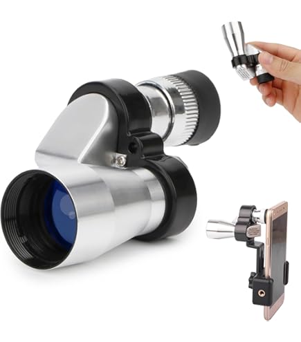 Amazon | Kicucn スマホ望遠レンズ 単眼望遠鏡 高倍率 スマホレンズ